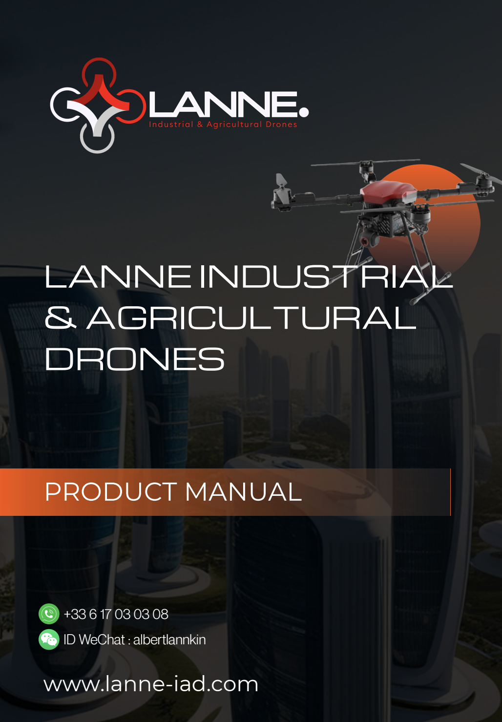 Manuel des produits Lanne - Drones industriels et agricoles
